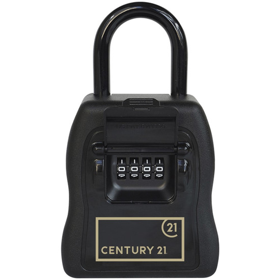 CENTURY 21® Branded Lockbox VaultLOCKS® 5000 | MFS Supply Front with Century 21 Logo
